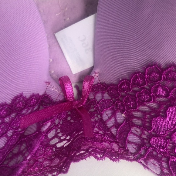 Isaac Mizrahi 3-Way Bra Lavender With Lace Size 36D NWT - Picture 8 of 9